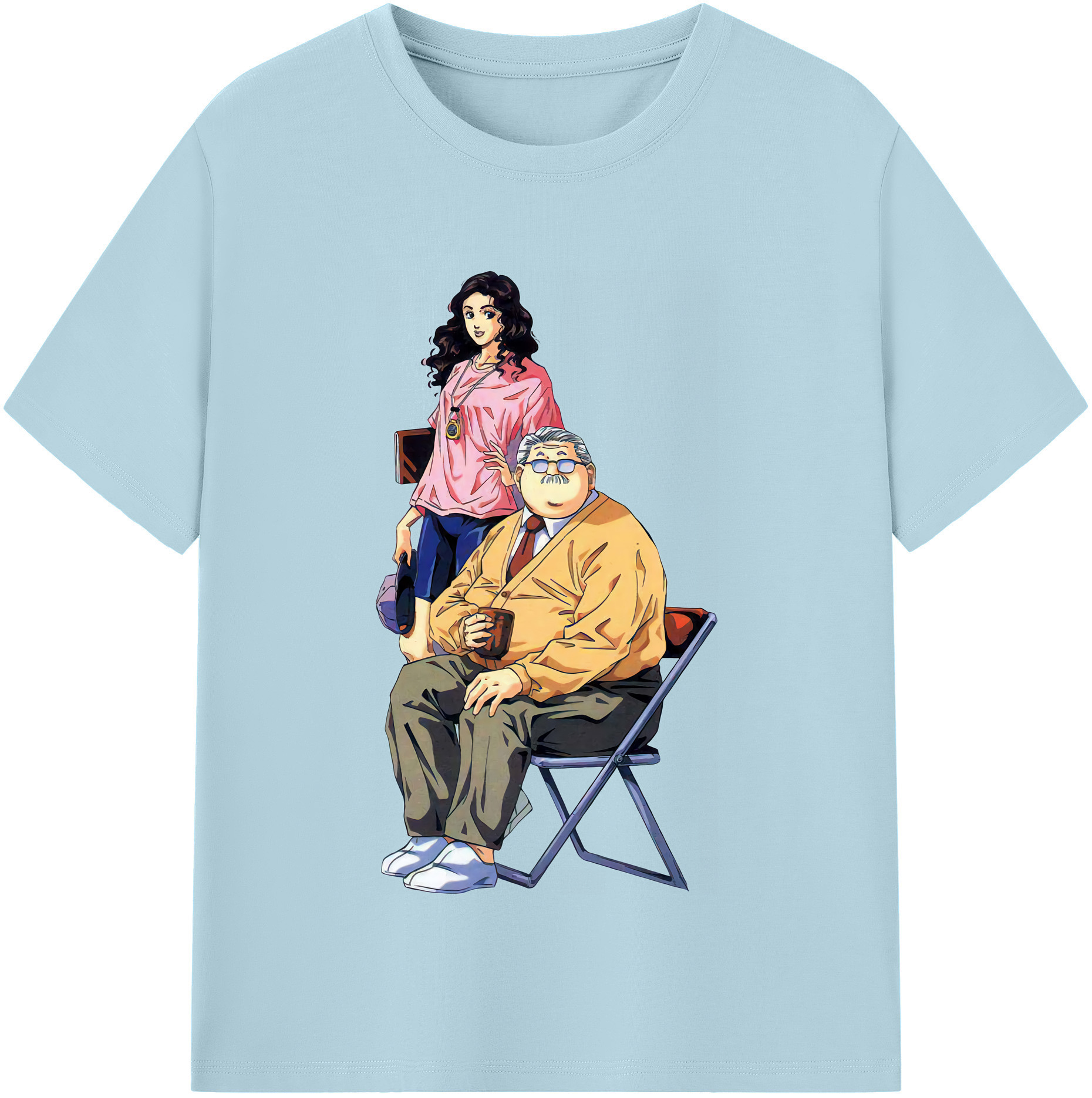 SLAM DUNK／スラムダンク 綿100％半袖Tシャツ（フロントプリント）